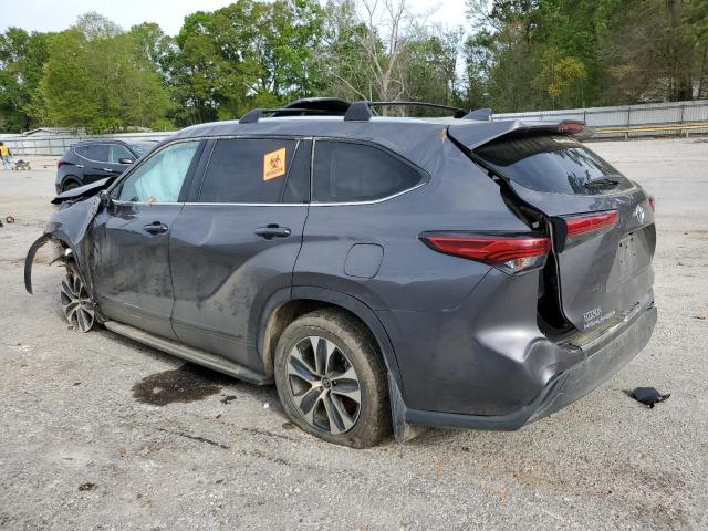 5TDGZRAH3MS524601 - 2021 TOYOTA HIGHLANDER XLE Boz foto 2