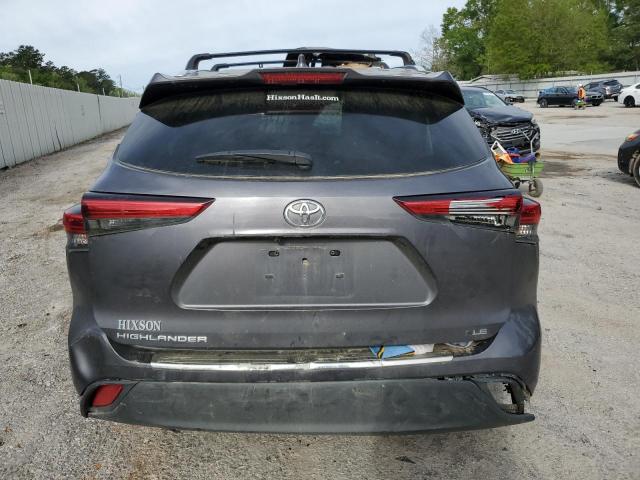 5TDGZRAH3MS524601 - 2021 TOYOTA HIGHLANDER XLE Boz foto 6