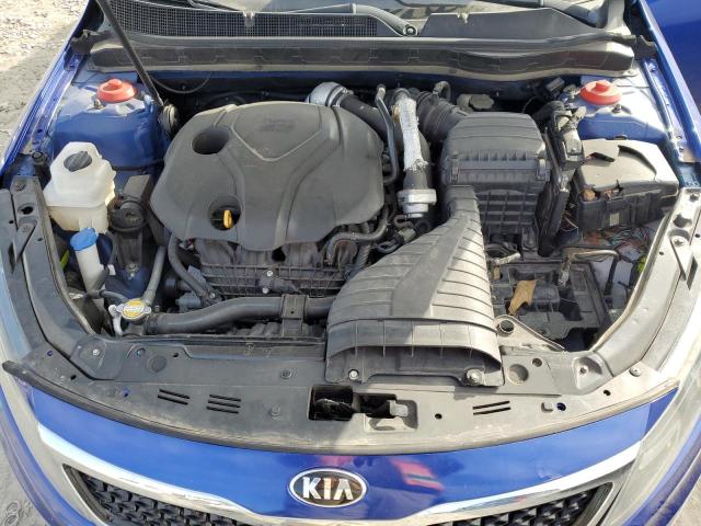 5XXGR4A60CG076240 - 2012 KIA OPTIMA SX BLUE photo 11