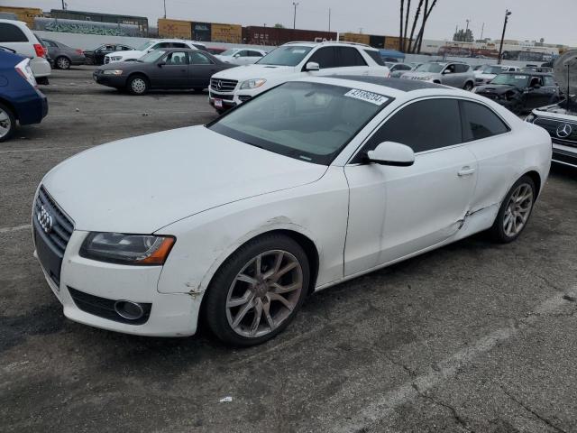 WAULFAFR3CA033688 - 2012 AUDI A5 PREMIUM PLUS WHITE photo 1