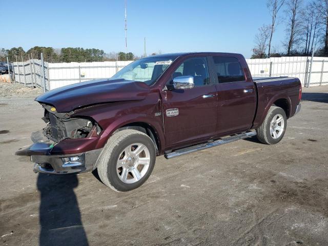 1C6RD7PT2CS147120 - 2012 DODGE RAM 1500 LONGHORN BURGUNDY photo 1