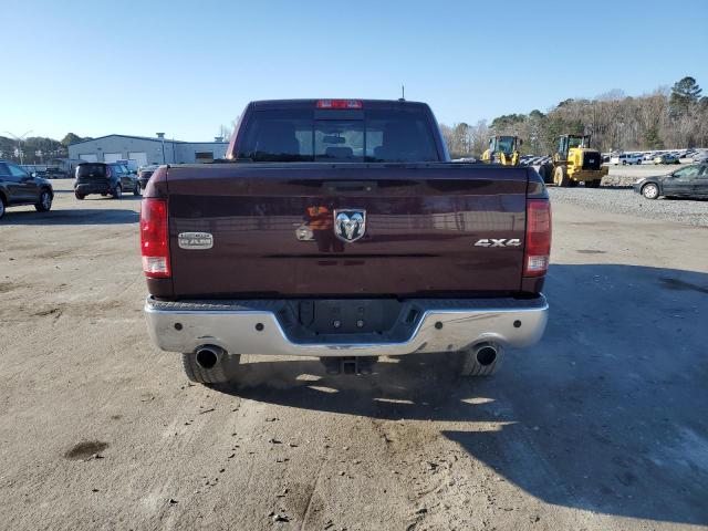 1C6RD7PT2CS147120 - 2012 DODGE RAM 1500 LONGHORN BURGUNDY photo 6