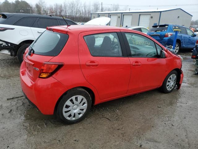 VNKKTUD35GA068219 - 2016 TOYOTA YARIS L RED photo 3