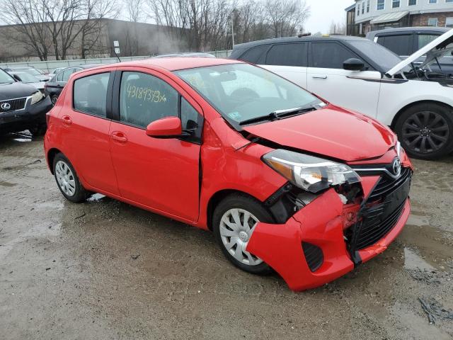 VNKKTUD35GA068219 - 2016 TOYOTA YARIS L RED photo 4