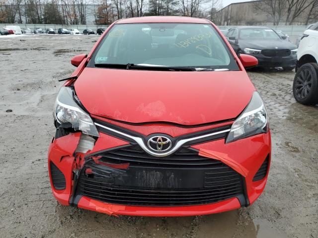 VNKKTUD35GA068219 - 2016 TOYOTA YARIS L RED photo 5