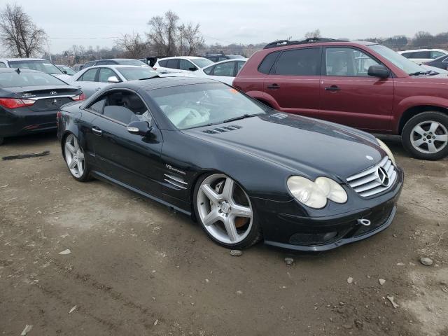 WDBSK74F73F045687 - 2003 MERCEDES-BENZ SL 55 AMG BLACK photo 4