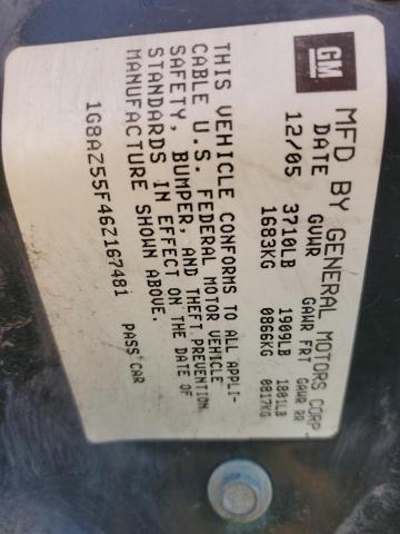 1G8AZ55F46Z167481 - 2006 SATURN ION LEVEL 2 GREEN photo 13