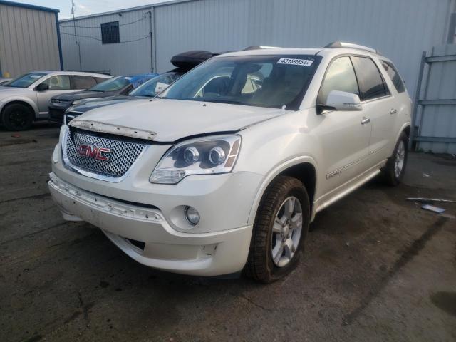 1GKKVTED8CJ285282 - 2012 GMC ACADIA DENALI WHITE photo 1