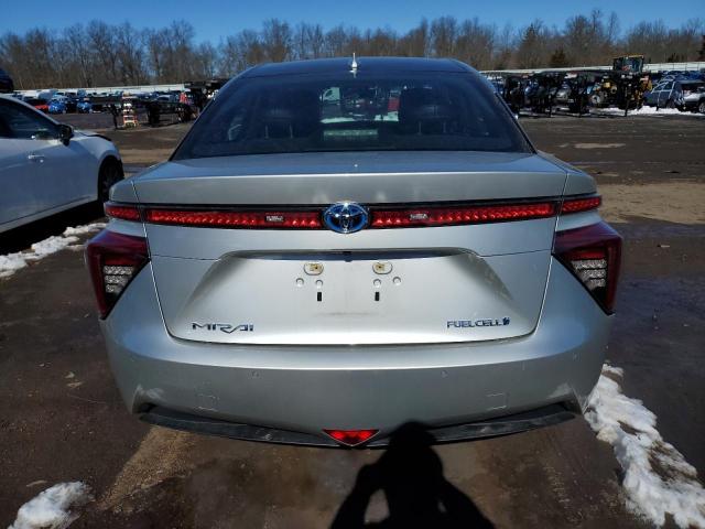 JTDBVRBD1HA002960 - 2017 TOYOTA MIRAI SILVER photo 6