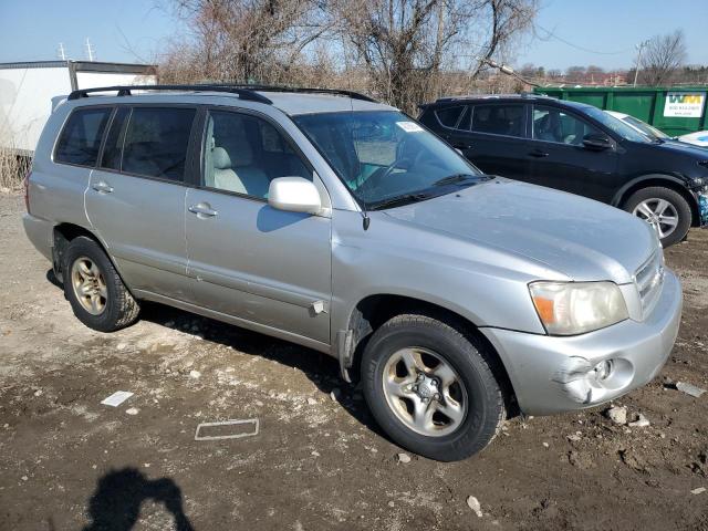 JTEHD21A670049025 - 2007 TOYOTA HIGHLANDER SILVER photo 4