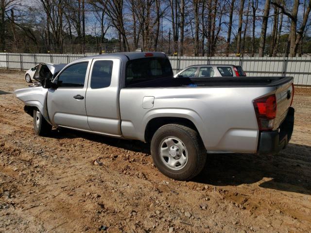 3TYRX5GN3NT060767 - 2022 TOYOTA TACOMA ACCESS CAB ვერცხლისფერი ფოტო 2