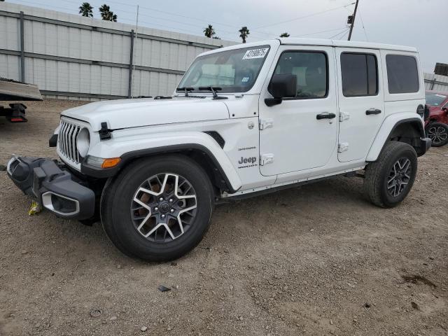 1C4PJXEN8RW120731 - 2024 JEEP WRANGLER SAHARA WHITE photo 1