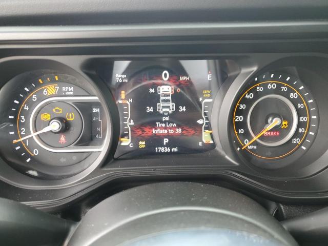 1C4PJXEN8RW120731 - 2024 JEEP WRANGLER SAHARA WHITE photo 9