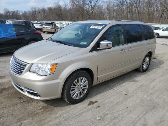 2C4RC1GG5CR338477 - 2012 CHRYSLER TOWN & COU LIMITED BEIGE photo 1