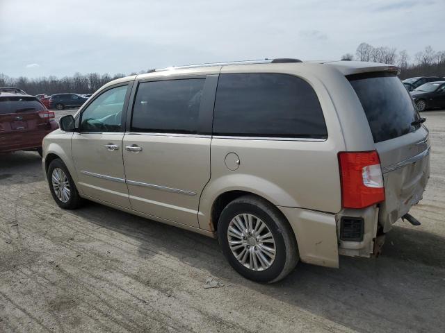 2C4RC1GG5CR338477 - 2012 CHRYSLER TOWN & COU LIMITED BEIGE photo 2