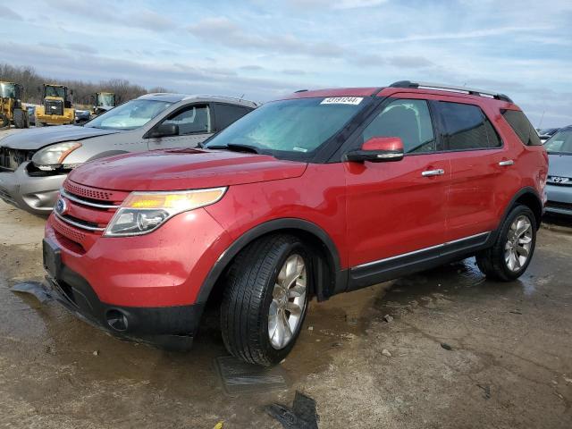 1FMHK7F83CGA59196 - 2012 FORD EXPLORER LIMITED RED photo 1