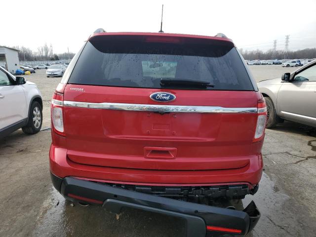 1FMHK7F83CGA59196 - 2012 FORD EXPLORER LIMITED RED photo 6