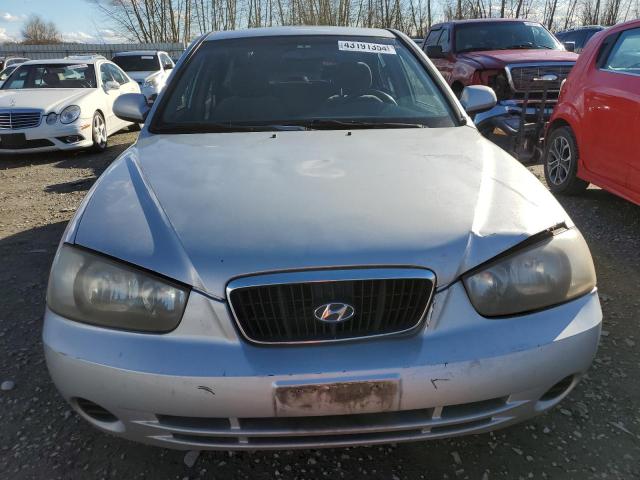 KMHDN45D33U605886 - 2003 HYUNDAI ELANTRA GLS SILVER photo 5