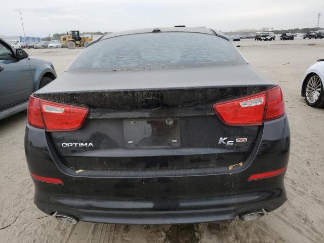 5XXGM4A7XFG465124 - 2015 KIA OPTIMA LX BLACK photo 6