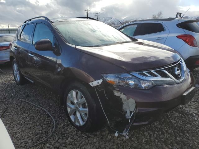 JN8AZ1MW0EW500490 - 2014 NISSAN MURANO S BURGUNDY photo 4