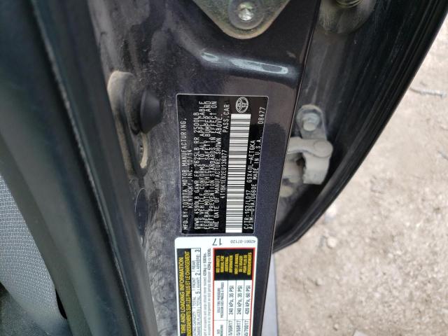 4T1BK1EB2EU136077 - 2014 TOYOTA AVALON BASE 灰色 照片 12