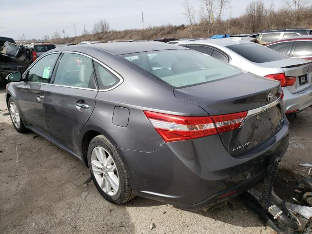 4T1BK1EB2EU136077 - 2014 TOYOTA AVALON BASE GRAY photo 2