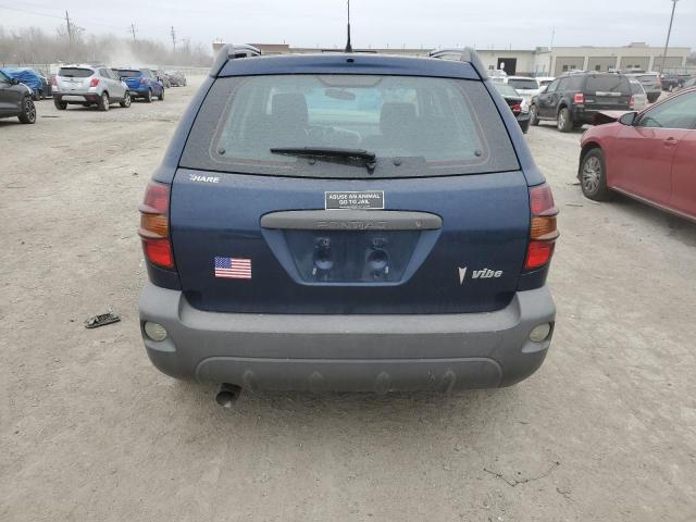 5Y2SL65867Z404895 - 2007 PONTIAC VIBE BLUE photo 6