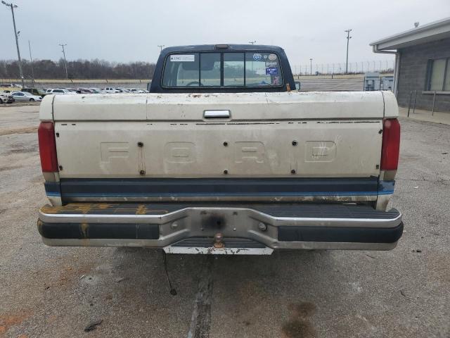 1FTEX15N5LKA78925 - 1990 FORD F150 WHITE photo 6