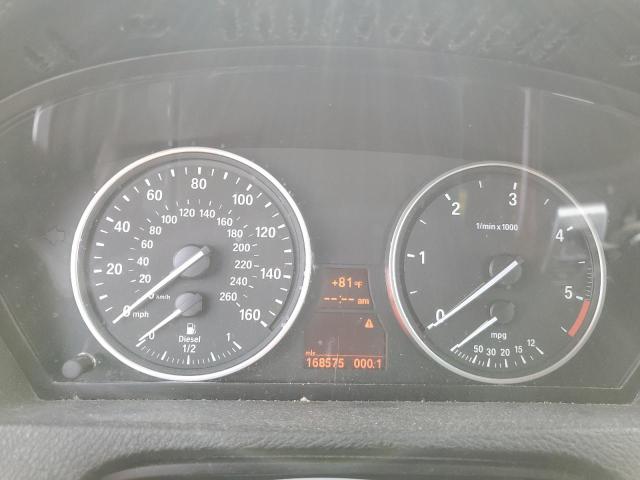 5UXZW0C50BL661024 - 2011 BMW X5 XDRIVE35D GRAY photo 9