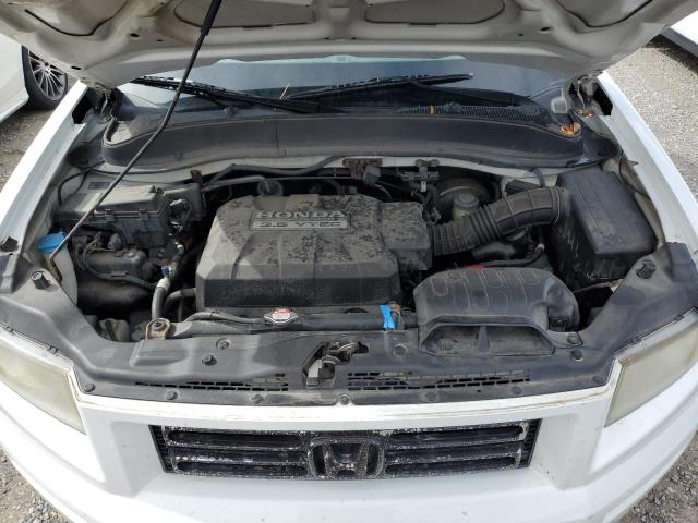 2HJYK16576H500419 - 2006 HONDA RIDGELINE RTL WHITE photo 11