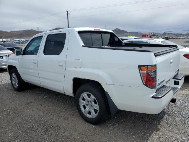 2HJYK16576H500419 - 2006 HONDA RIDGELINE RTL WHITE photo 2