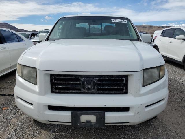 2HJYK16576H500419 - 2006 HONDA RIDGELINE RTL WHITE photo 5