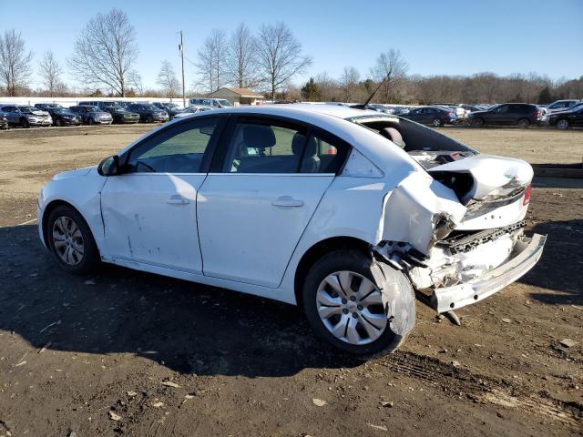 1G1PC5SH2C7240810 - 2012 CHEVROLET CRUZE LS WHITE photo 2