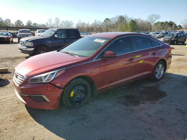 5NPE24AF6GH302478 - 2016 HYUNDAI SONATA SE BURGUNDY photo 1