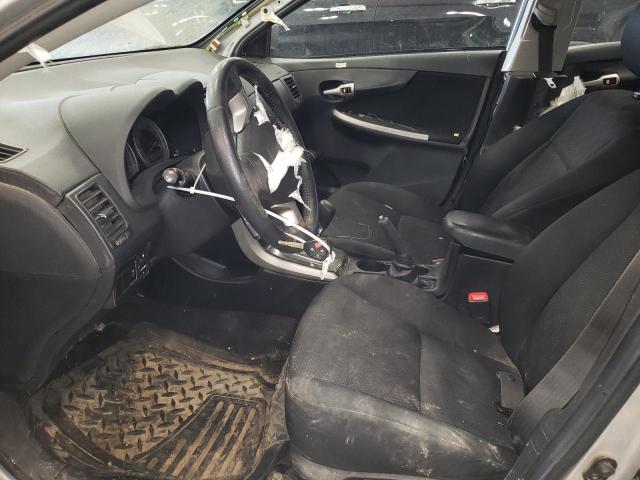 2T1BU4EE4AC334290 - 2010 TOYOTA COROLLA BASE SILVER photo 7