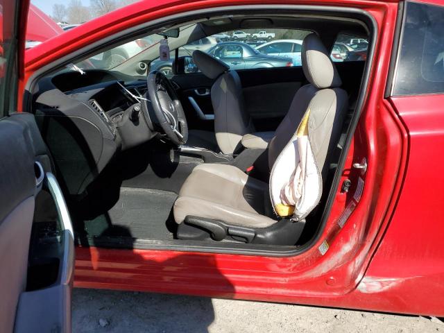2HGFG3B04FH507591 - 2015 HONDA CIVIC EXL წითელი ფოტო 7
