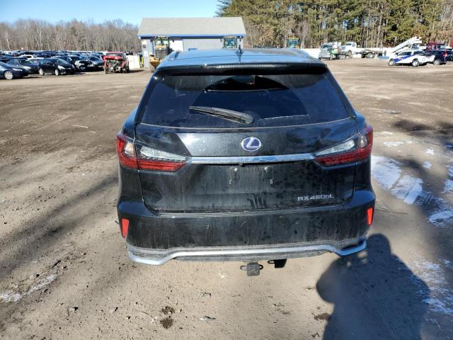 JTJHGKFA7L2010198 - 2020 LEXUS RX 450H L BLACK photo 6