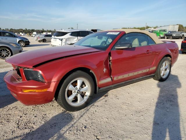 1ZVHT84N985187362 - 2008 FORD MUSTANG RED photo 1
