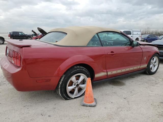 1ZVHT84N985187362 - 2008 FORD MUSTANG RED photo 3