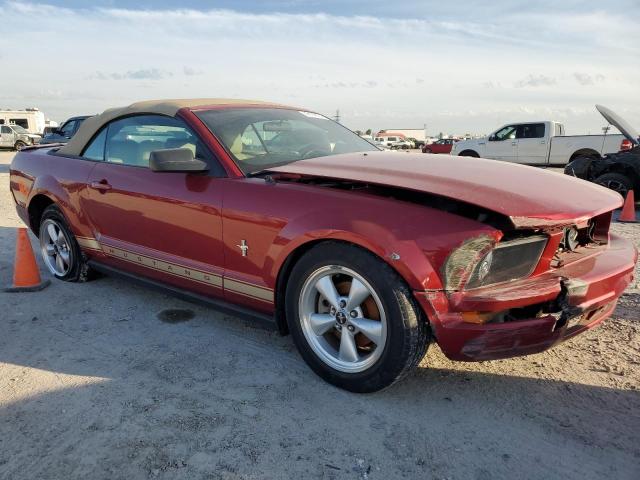 1ZVHT84N985187362 - 2008 FORD MUSTANG RED photo 4