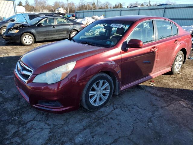 4S3BMCC65B3217334 - 2011 SUBARU LEGACY 2.5I PREMIUM RED photo 1