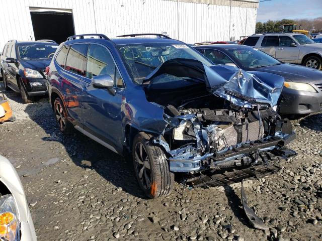 JF2SKAXC2LH557055 - 2020 SUBARU FORESTER TOURING 蓝色 照片 4