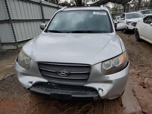 5NMSH13E97H112420 - 2007 HYUNDAI SANTA FE SE SILVER photo 5