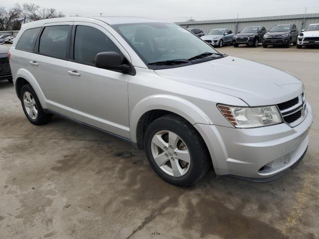 3C4PDCABXDT539271 - 2013 DODGE JOURNEY SE SILVER photo 4