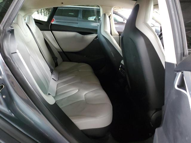5YJSA1S14EFP30648 - 2014 TESLA MODEL S GRAY photo 10