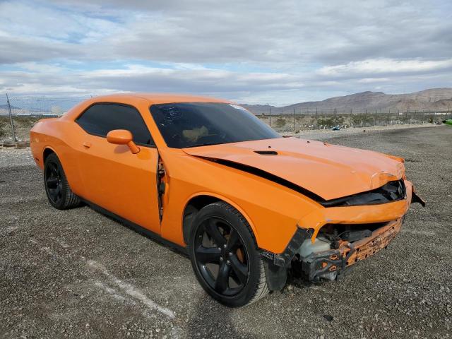 2C3CDYAG7EH158578 - 2014 DODGE CHALLENGER SXT ORANGE photo 4