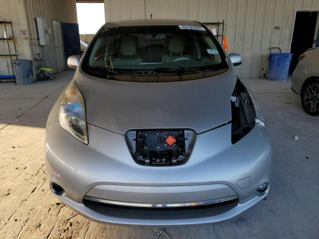 JN1AZ0CP4CT015237 - 2012 NISSAN LEAF SV SILVER photo 5