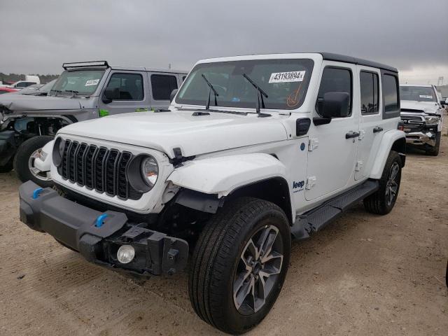 1C4RJXN62RW189951 - 2024 JEEP WRANGLER 4XE WHITE photo 1