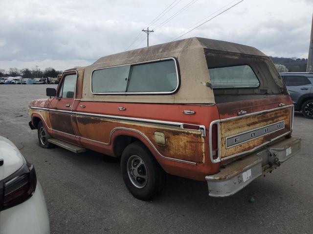 F10HUDE7969 - 1979 FORD TRUCK ORANGE photo 2