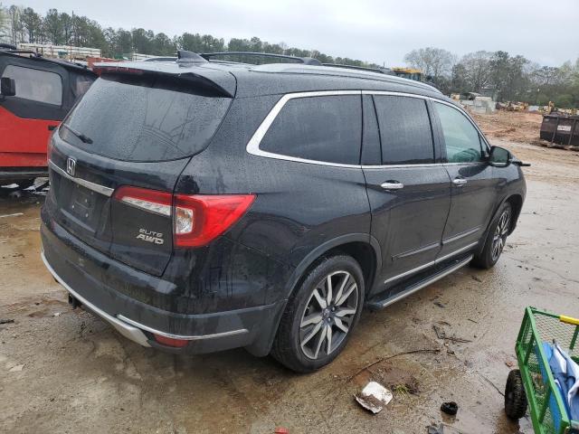 5FNYF6H02KB004337 - 2019 HONDA PILOT ELITE BLACK photo 3